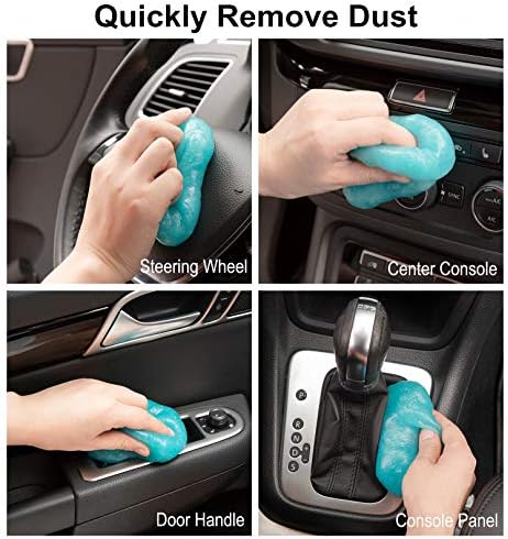 TICARVE 2pack Car Cleaning Gel Car Putty Car Accessories Auto Cleaner Tools - Image 5
