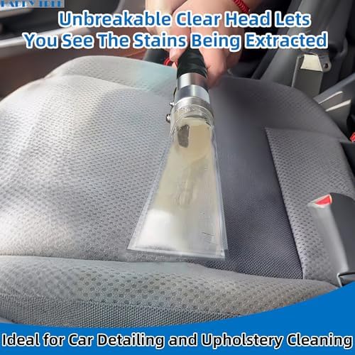 Happy Tree Universal Fit All Brands' Shop Vac Extractor Hose Kit Adapter Wet-Dry Extraction Accessory for Upholstery & Carpet Cleaning Auto Detailing Wet Vaccum Accessories with 25 Feet Water Hose - Image 4