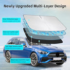 Windshield Sun Shade for Mercedes Benz C-Class C250 C300 C400 2008-2026 - Image 3