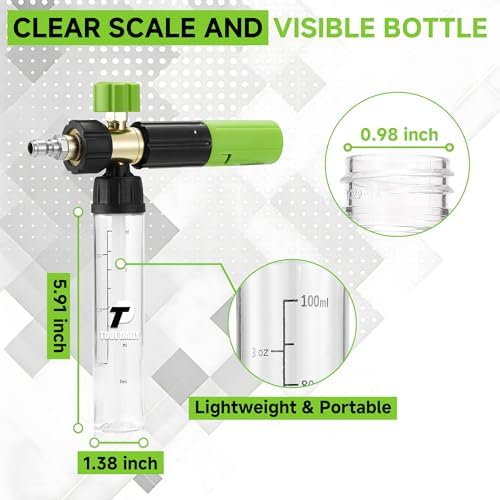 Tool Daily Pressure Washer Short Gun with Mini Foam Cannon for Car Wash - Image 5