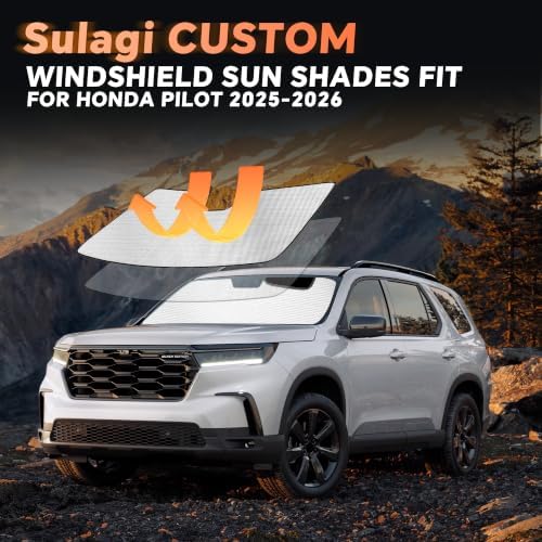 Windshield Sun Shade for Honda Pilot 2025-2026 - Image 6