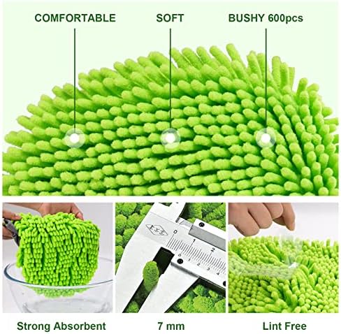 Ordenado 62" Car Wash Brush kit with Long Handle & Scratch-Free Refill Head - Image 6