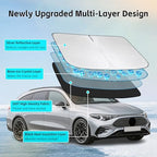 Windshield Sun Shade for Mercedes Benz CLA CLA180 CLA250 2014-2026 Sunshade - Image 2
