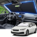 Windshield Sun Shade for Subaru Impreza 2017-2023 Sunshade Front Window Shade Custom Fit Impreza Accessories Sun Visor Foldable Shade Blocks UV Rays Accessories by AuyNeas