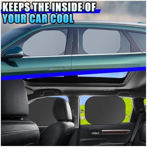6PCS Reflective Car Windshield Sun Shade - Image 5