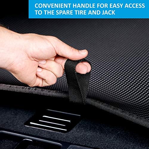 CLIM ART Cargo Liner for Toyota Corolla 2014-2019 Sedan Custom Fit Trunk Mat, with Honeycomb Dirtproof & Waterproof Technology - All-Climate, Heavy Duty, Anti-Slip Cargo Liner, Luggage - FL91114011v - Image 5
