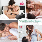 Extra-Large 27° Degree Memory Foam Ergonomic Prone Couples Pillow for Intimacy - Image 7