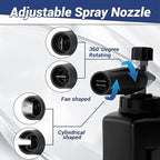PWACCS Dual Foam Cannon with Pressure Washer Short Gun, 1.5 Liter - Image 5