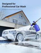 AUTOWN Pressure Washer Foam Cannon, Professional Car Wash Foam Sprayer, 1 L - Image 6