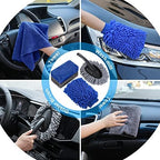 39Pcs Car Cleaning Kit, Interior Detailing Kit with High Power Handheld Vacuum, Detailing Brush Set, Windshield Tool, Blue Complete Auto Accessories for Women, Men - Image 5