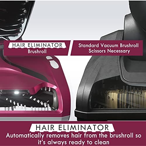 Kenmore DU5092 bagless Upright Vacuum Carpet Cleaner 2-Motor Power Suction with Hair Eliminator brushroll, pet Handi-Mate, 2L, Wine W/Lift-up Design - Image 3