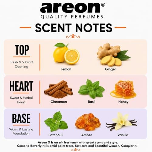 AREON MON MA31 Hanging Best Car Air Freshener Vanilla Black Scent, Paper Hanging Ornaments, Long Lasting Scent for Car or Home 12 Pack - Image 3