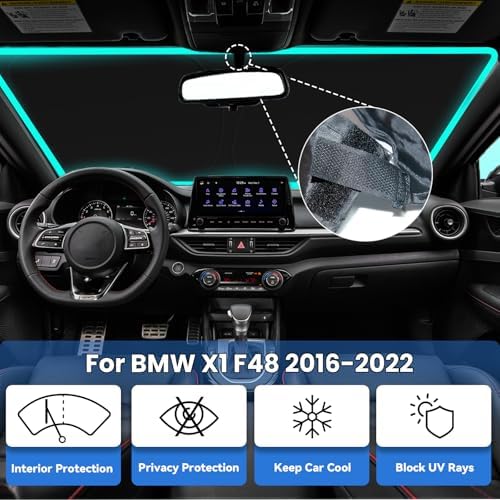 Windshield Sun Shade for BMW X1 F48 2016-2022 - Image 2