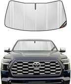 Pigenius Windshield Sun Shade for Toyota Sequoia 2023-2025. Full Coverage Rearview Mirror Shade for Ultimate Protection by Pigenius