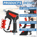 RIDGE WASHER Pressure Washer Gun 5000 PSI with Nozzle Bracket - Image 4
