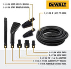 DEWALT 8-Piece Car Detailing Vacuum Hose Accessory Kit, DXVA13-0801 - Image 2