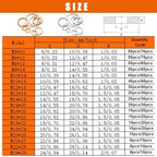 1160PCS Crush Washer Oil Drain Plug,18 Sizes Copper and Aluminum Crush Washers Assortment Kit,Automotive Oil Pan Drain Plug Gasket M6 M8 M10 M12 M14 M16 M18 M20 M22 M24 - Image 3