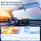 Car Windshield Sunshield Foldable Front Windshield Sunshade - Image 3
