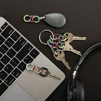 Nite Ize S-Biner MicroLock Stainless Steel - Micro-Sized Dual Carabiner for Keys, Pet Tags & Small Accessories - Center Locking Lever - Twist-to-Lock - Image 2