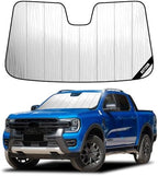 Windshield Sun Shade for Ford Ranger 2024-2026, Vehicle-Specific Design by Unknown