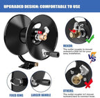 MEKOH Compact Pressure Washer Hose Reel 50ftx3/8” / 65ftx1/4”, 4000PSI - Image 3