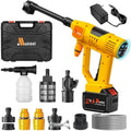 1100PSI Cordless Car Washer,Portable Battery Powered Cleaning Tool by Muzisst