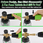 BEAR FORCE Innovative Brass Foam Cannon Pro+ for Pressure Washer, Car Wash - Image 4