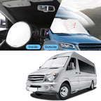 TINGLU Sun Shade for Mercedes Benz Sprinter Freightliner Cargo Crew Passenger Motorhome 2007-2024 2025 Accessories Windshield Sun Shade Window Shade UV Rays Protection Sun Visor Cover - Image 6