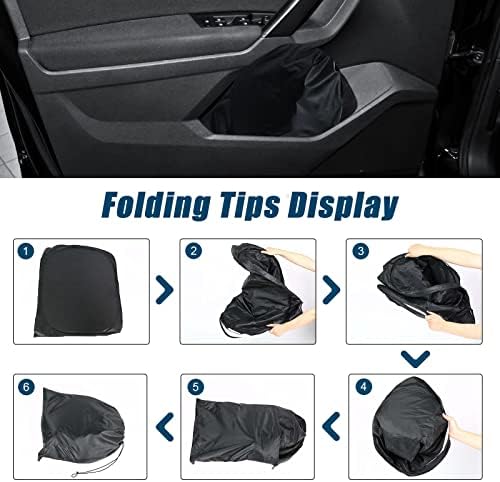 6 Layers Windshield Sun Shade for Mini Cooper 2015-2024 - Image 4