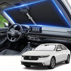 for Honda Accord 2023 2024 2025 2026 Windshield Sun Shade - Foldable Front Window Shade Windshield Cover Custom Fit Honda 11th Gen Accessories Sun Visor Shade Blocks UV Rays Accessories by AuyNeas