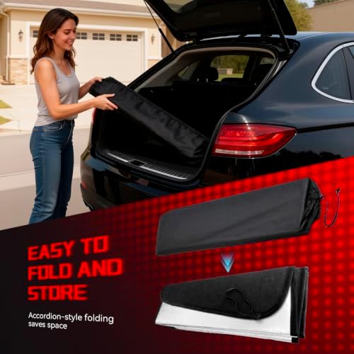 Windshield Sun Shade Custom Fit for Acura ADX 2025-2026 - Image 6
