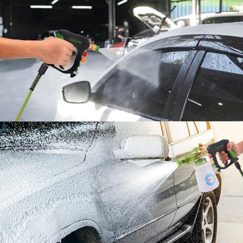 DUSICHIN Pressure Washer Accessory Short Handle Foam Cannon - Image 2