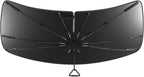 Pigenius Windshield Sun Shade Umbrella for Ford F150 2015-2020. Foldable Umbrella Sunshade with Silver Heat Shield to Keep Cool UDS by Pigenius