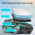 Windshield Sun Shade for Mercedes Benz GLS GLS350 GLS450 2017-2026 Sunshade - Image 3