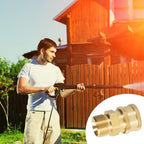 LIULO TOOL 4 Pack Pressure Washer Quick Connect Kit, Quick Disconnect Kit, Metric M22 14mm to 3/8" Quick Connect Kit, 5000 PSI - Image 7