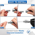 Pressure Washer Needle Nozzle– Stainless Steel Flush Wand - Image 4