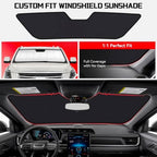 Windshield Sun Shade for Lexus NX NX250 NX350 NX350h 2022-2026 - Image 2