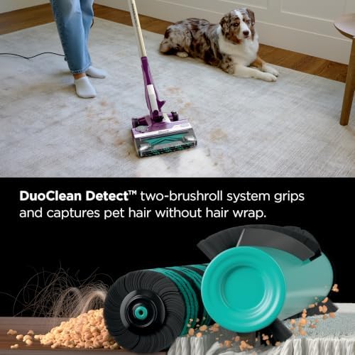 Shark PowerDetect Corded Stick Vacuum, HEPA, Pet Hair, Purple, HZ4001AMZ - Image 5