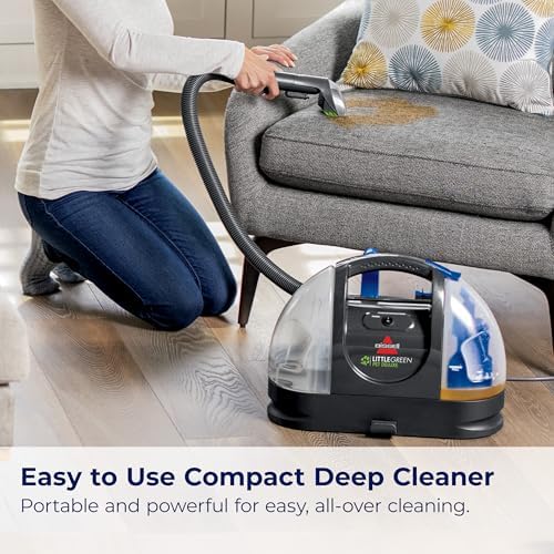 BISSELL Little Green Pet Deluxe Portable Carpet Cleaner, 3353 - Image 5