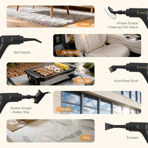Handheld Steam Cleaner for Home, 1.69QT - Image 4