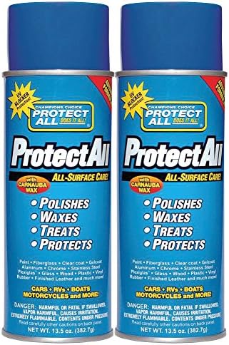 Protect All 62015-02 All Surface Cleaner and Polish Aerosol, 13.5 fl. oz., 2 Pack by Thetford