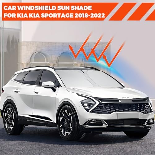 Foldable Front Windshield Sunshade fit for Kia Sportage 2018-2022 - Image 3