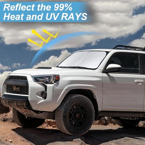 Car Windshield Sun Shade for Toyota 4Runner 2003-2009 Sunshade Window Cover - Image 6