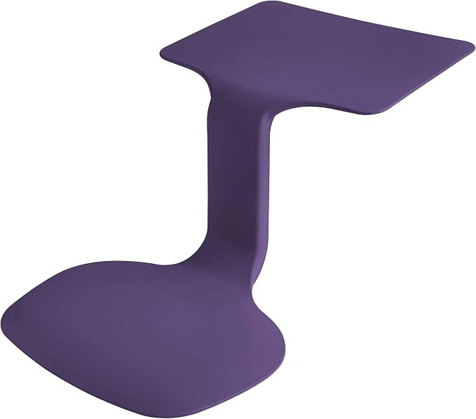 ECR4Kids The Surf Portable Lap Desk, Flexible Seating, Eggplant by ECR4Kids