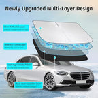 Windshield Sun Shade for Mercedes Benz S-Class S580 2015-2026 Sunshade - Image 3