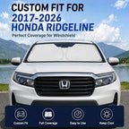Custom Fit Windshield Sun Shade for Honda Ridgeline 2017-2026 - Image 2