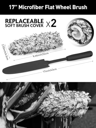 Fantasticlean 7PCS Wheel Brush Kit for Cleaning Tires - Image 2