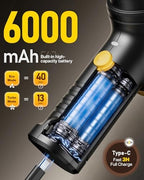 Handheld Vacuum Cleaner, 21000Pa Cordless 4-in-1 Mini Car Vacuum - Image 4