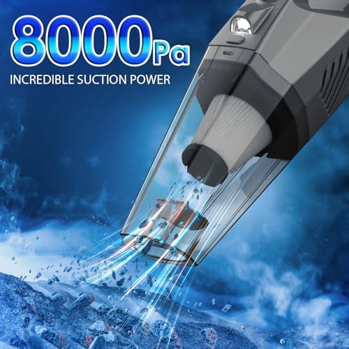 THINKWORK Car Cleaning Kit with High Power Vacuum,31PCS Car Detailing Kit - Image 2