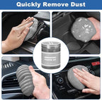 Windshield Cleaner Tool, 13Pcs Car Interior Cleaning Kit, Car Detailing Kit Interior Cleaner, Car Detailing Brushes, Car Cleaning Gel, Inside Cleaning Supplies Accessories for Women Men - Image 5